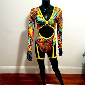 Custom Bartender bottle girl nightlife outfit